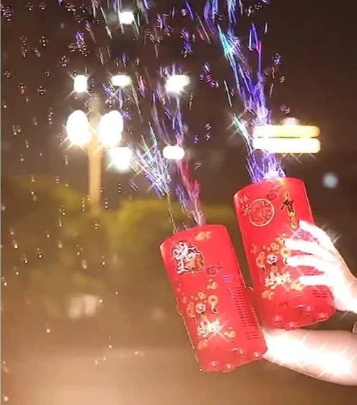 Festive Fireworks Bubbler