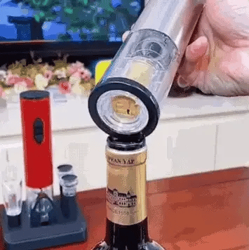 EasyWine Electric 4-in-1 Bottle Opener