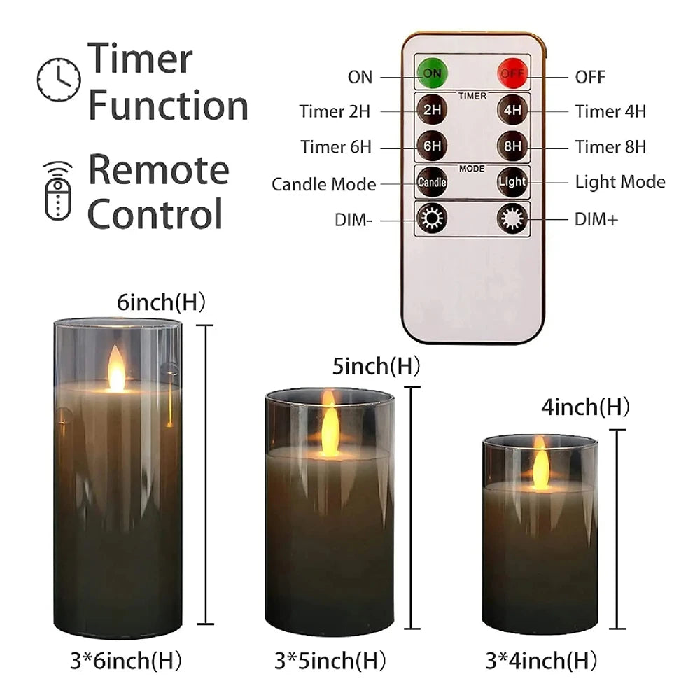 CozyGlow Flameless Candles