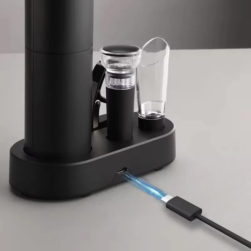 EasyWine Electric 4-in-1 Bottle Opener