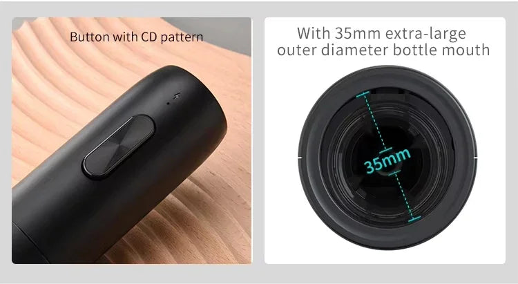 EasyWine Electric 4-in-1 Bottle Opener