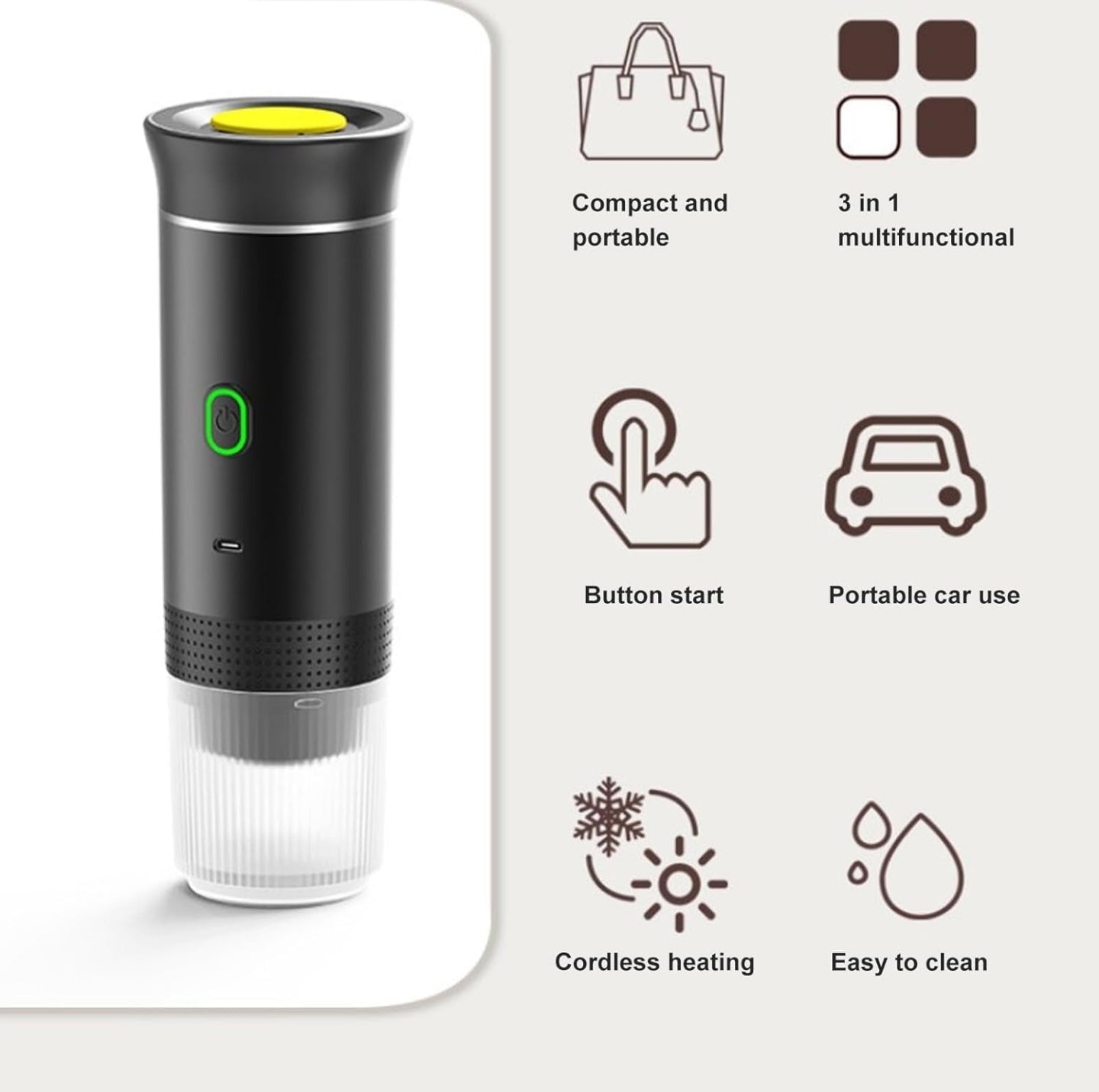 BrewBliss Portable Coffee Maker