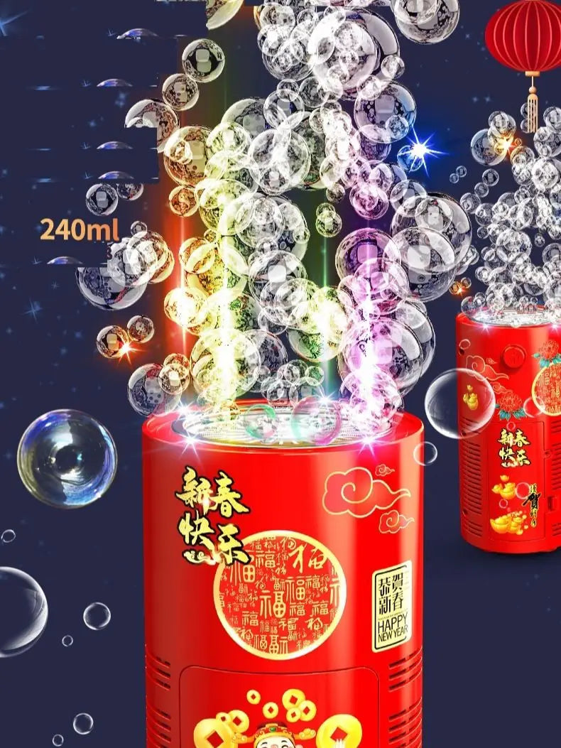 Festive Fireworks Bubbler