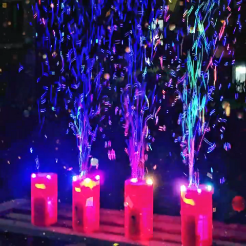 Festive Fireworks Bubbler