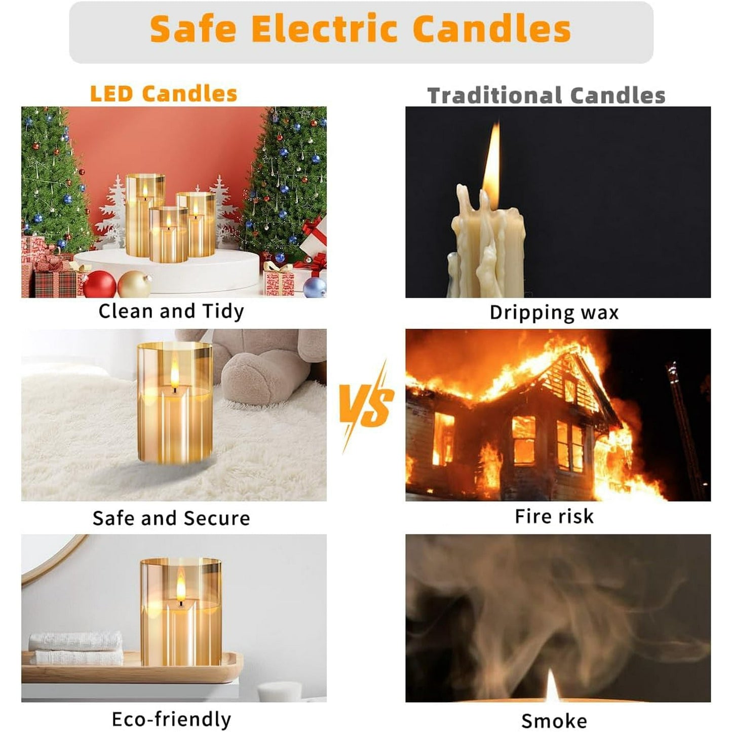 CozyGlow Flameless Candles