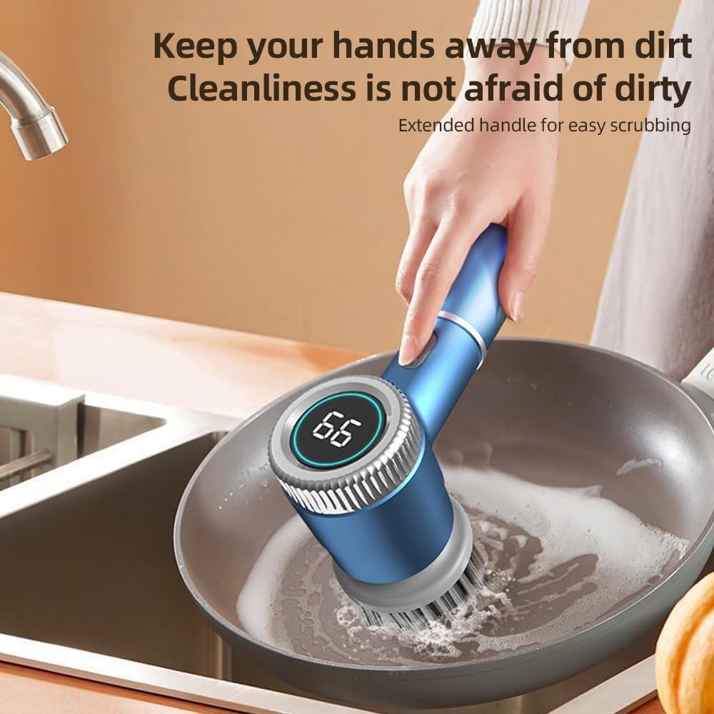 Sparkle Wash™ Wireless Electric Cleaning Brush