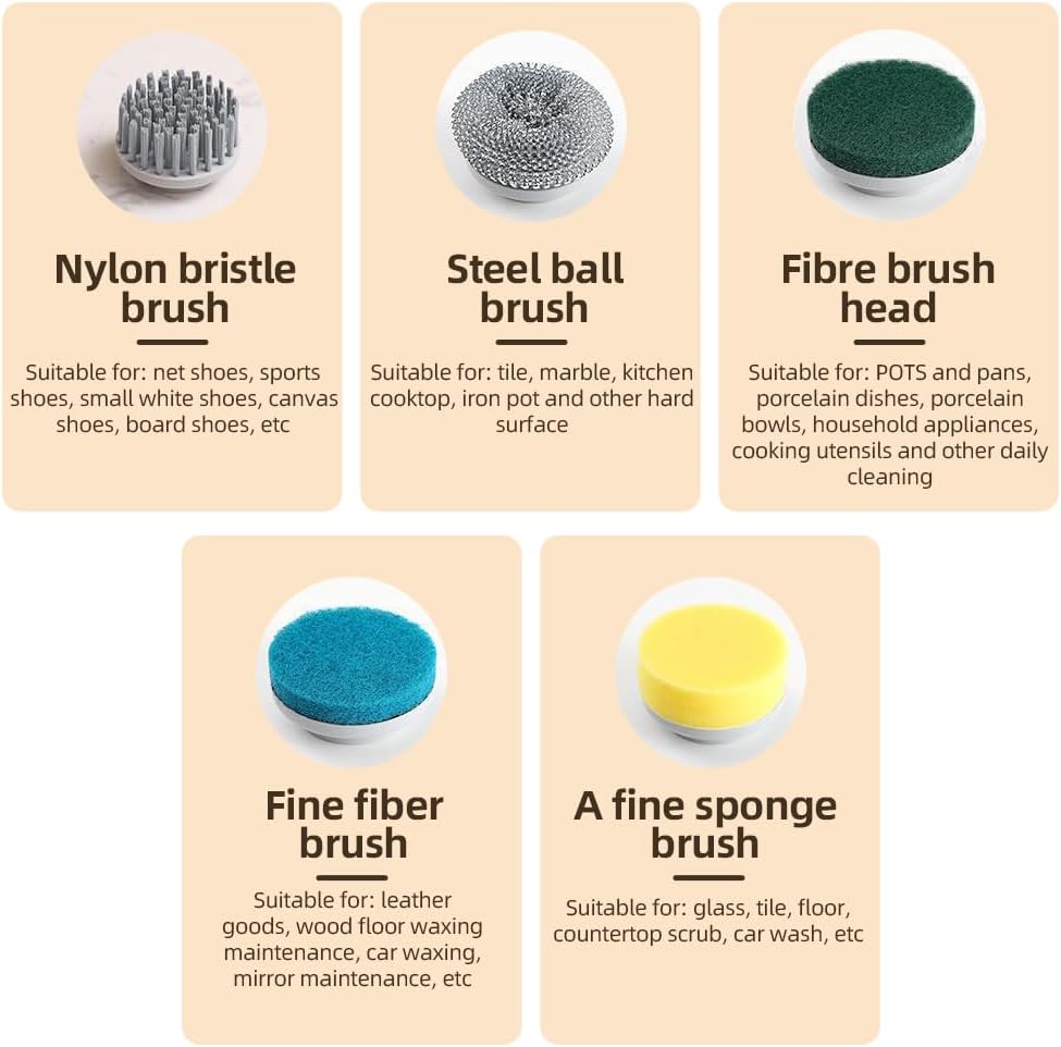 Sparkle Wash™ Wireless Electric Cleaning Brush