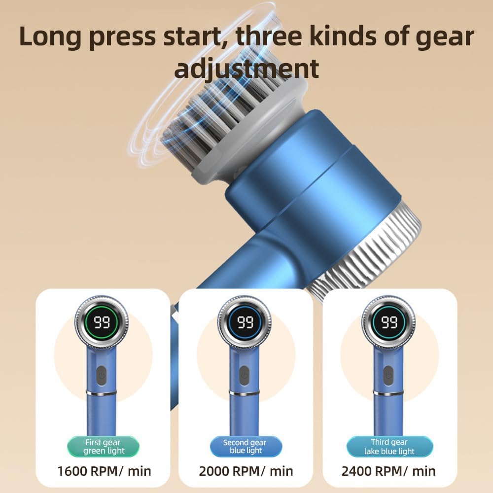 Sparkle Wash™ Wireless Electric Cleaning Brush