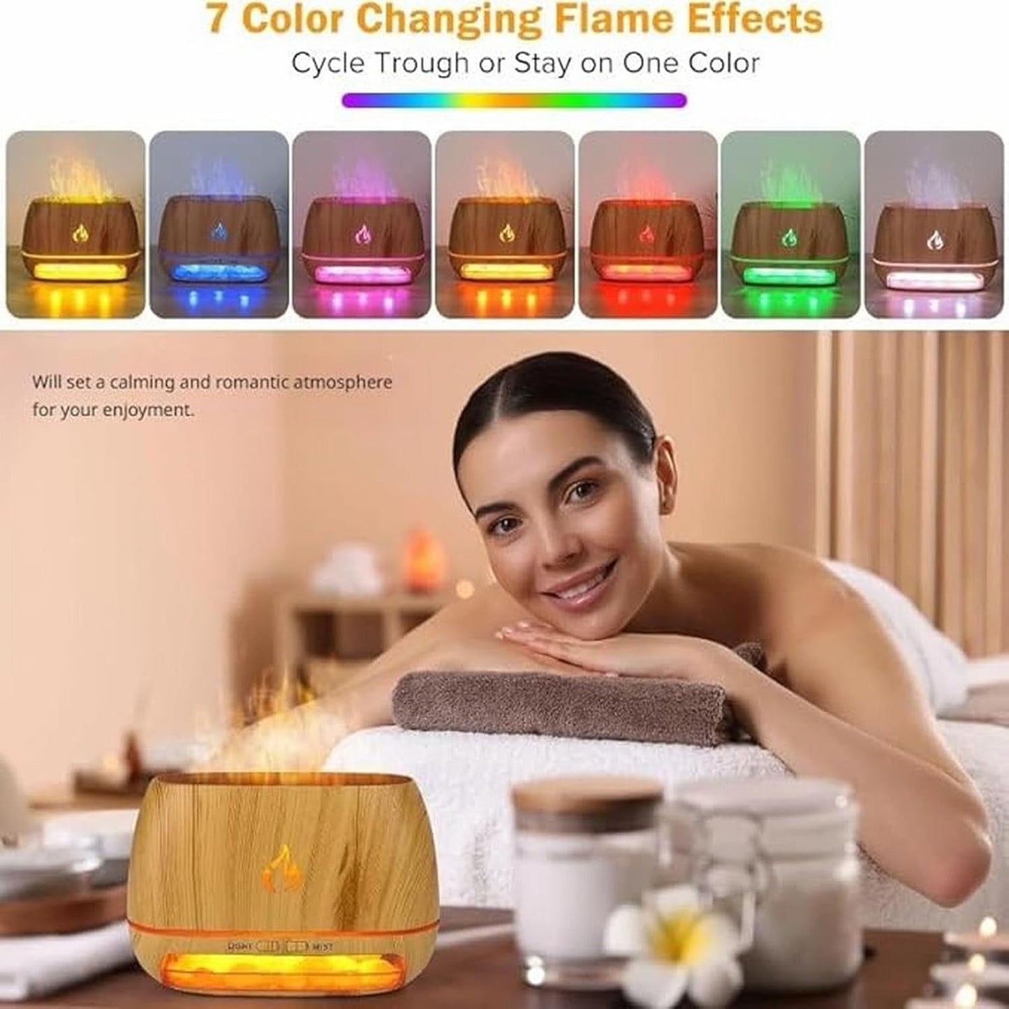 SaltGlow 4-in-1 Aroma Humidifier