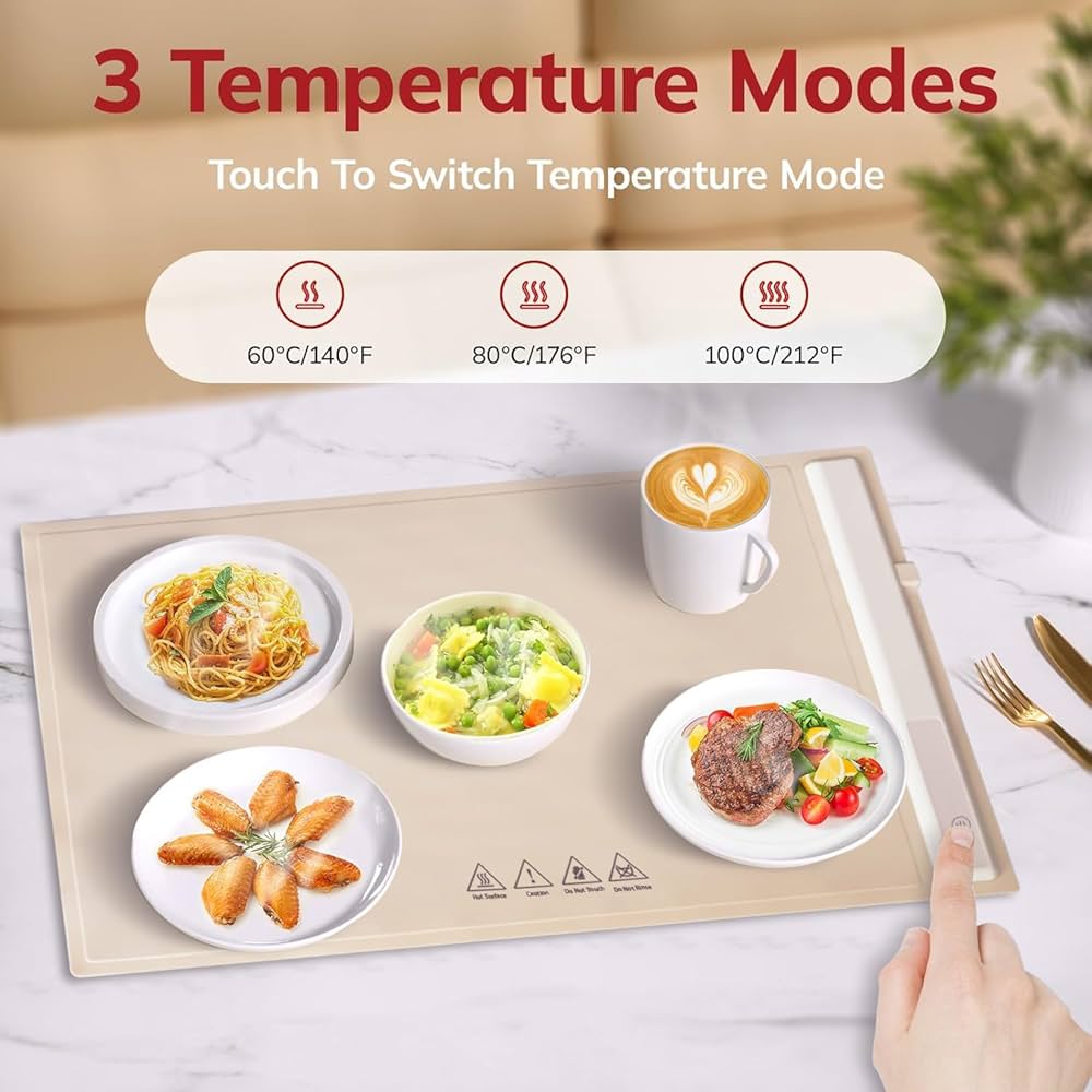 SizzleSavor Food Warmer