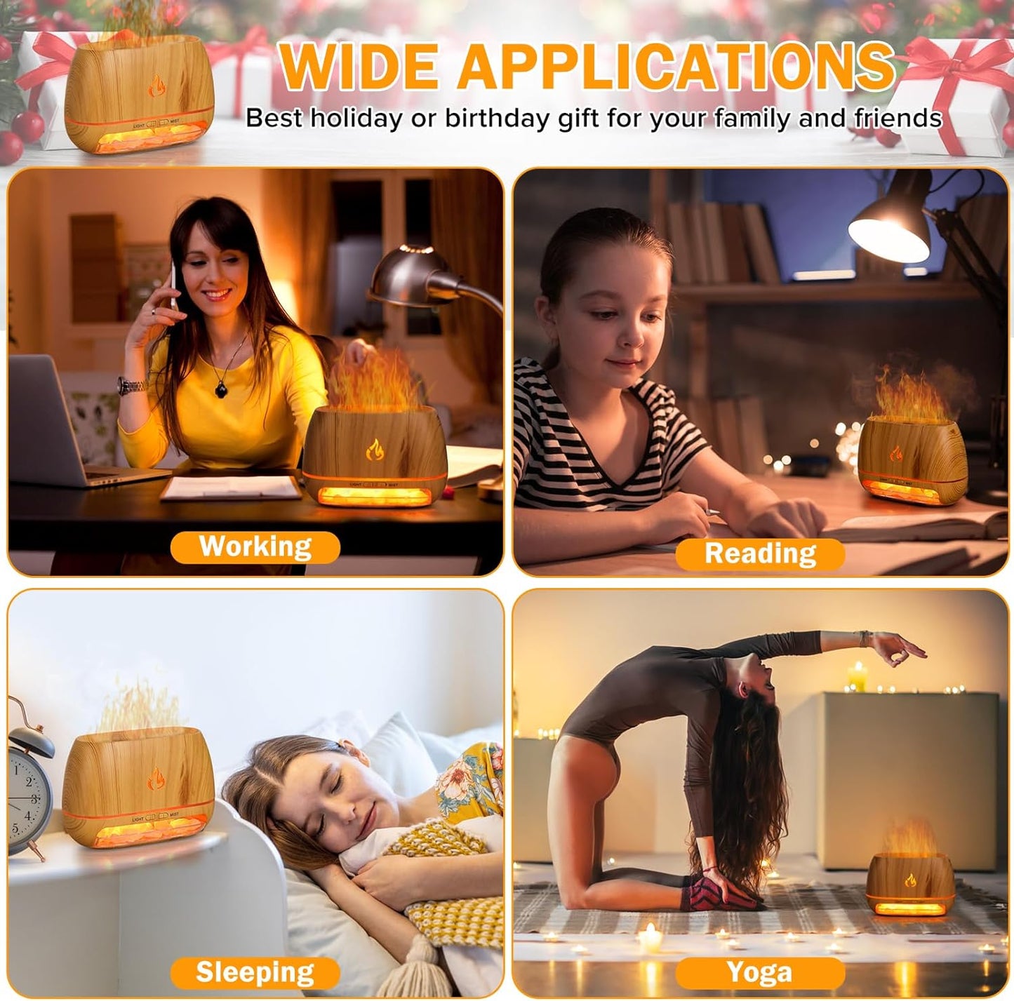 SaltGlow 4-in-1 Aroma Humidifier