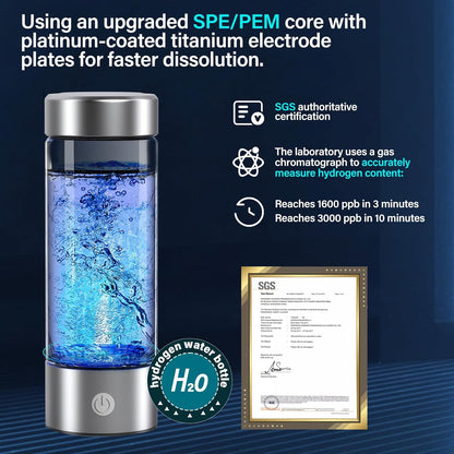 HydroPulse Hydrogen Water Bottle