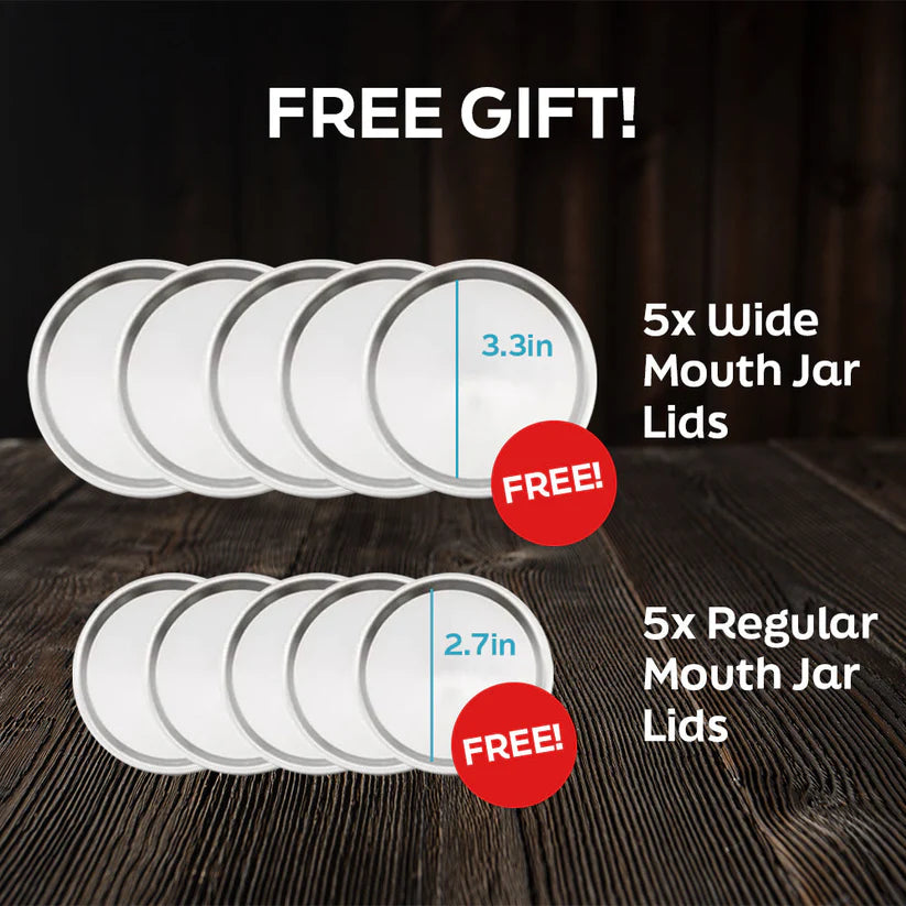 JarGuard Vacuum Sealer Kit