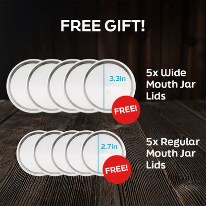 JarGuard Vacuum Sealer Kit