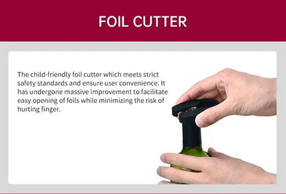 EasyWine Electric 4-in-1 Bottle Opener