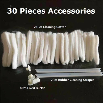 30-Piece GlassGleam Sponge Set
