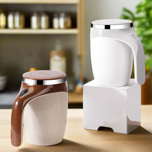 BrewBuddy Self-Stirring Coffee Mug