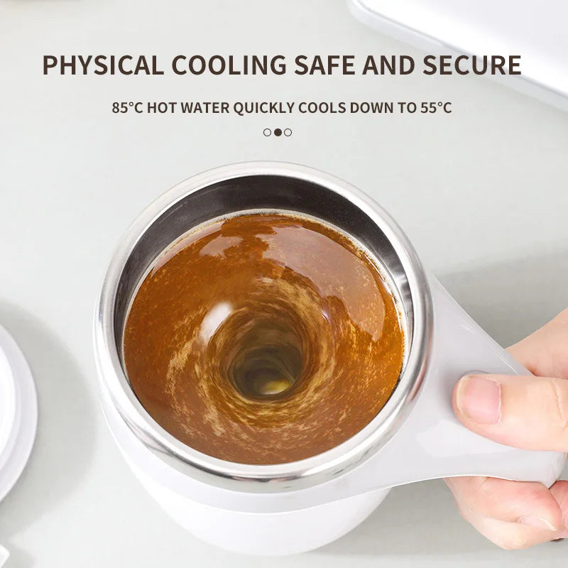 BrewBuddy Self-Stirring Coffee Mug