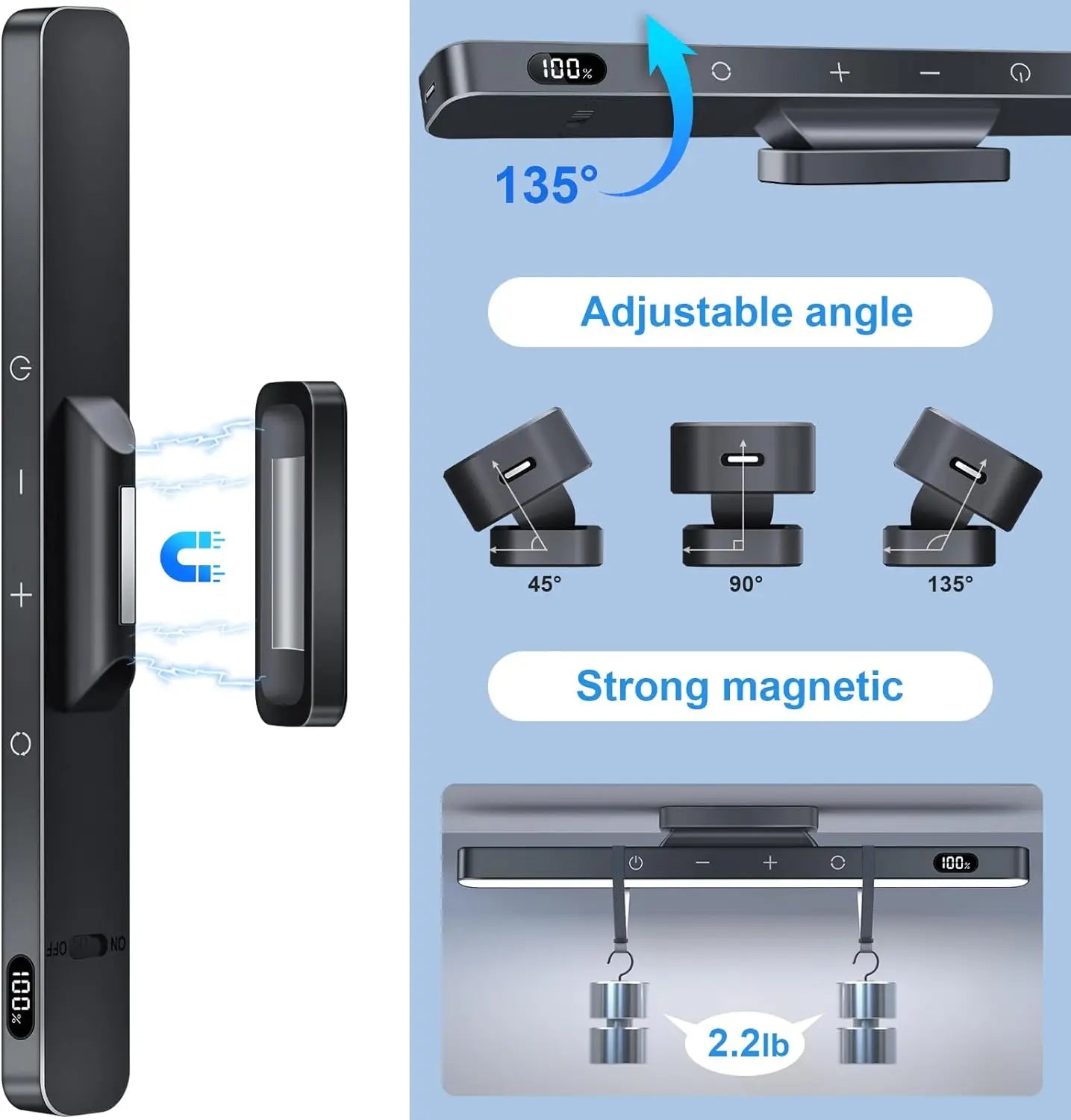 SnapGlow™ Magnetic LED Light