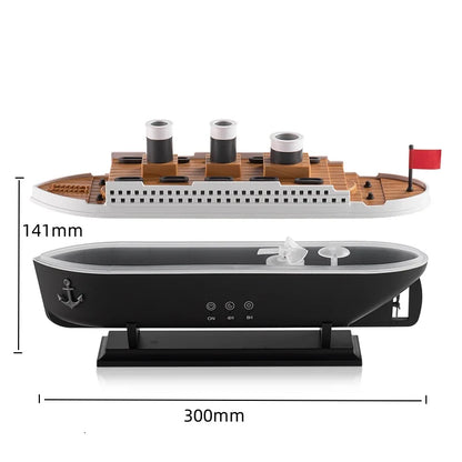 Mistanic 2-in-1 Ship Humidifier