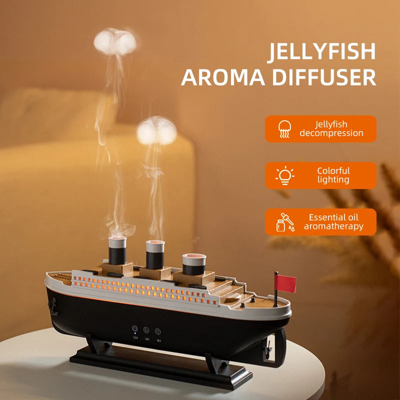Mistanic 2-in-1 Ship Humidifier