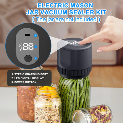 JarGuard Vacuum Sealer Kit