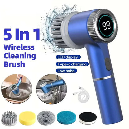 Sparkle Wash™ Wireless Electric Cleaning Brush