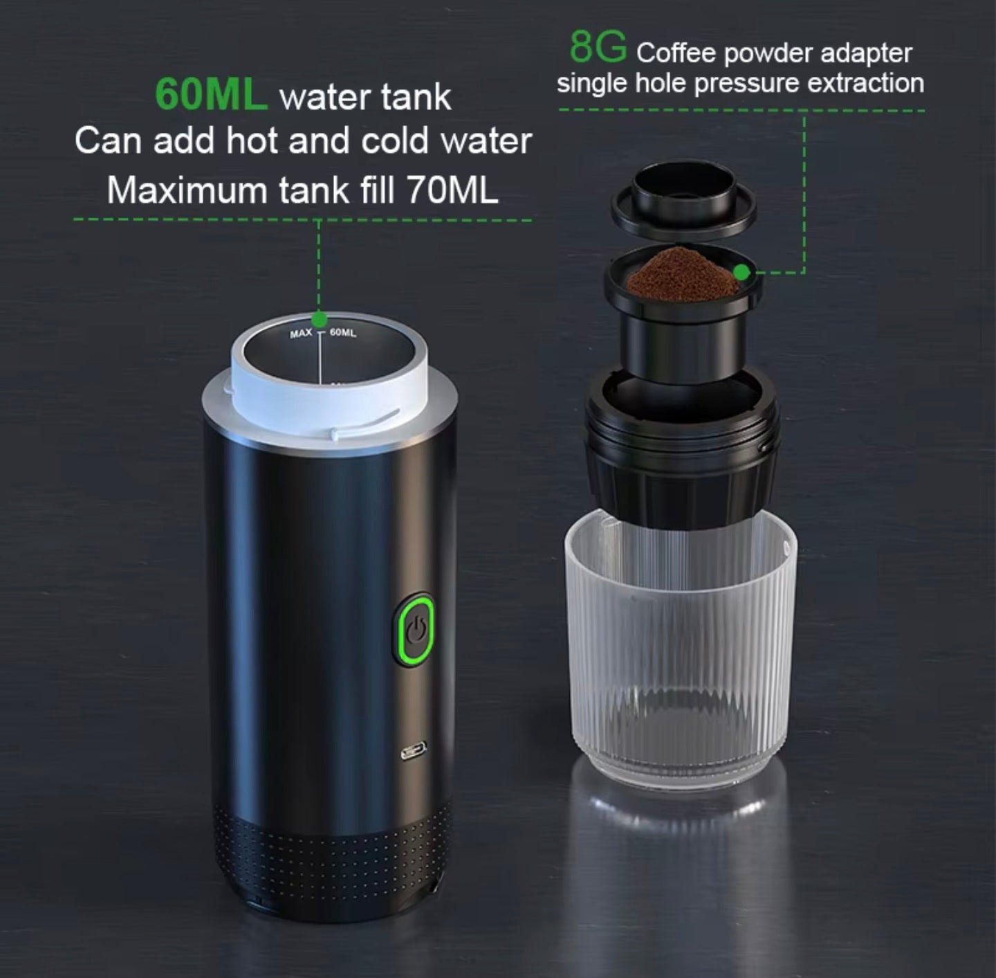 BrewBliss Portable Coffee Maker