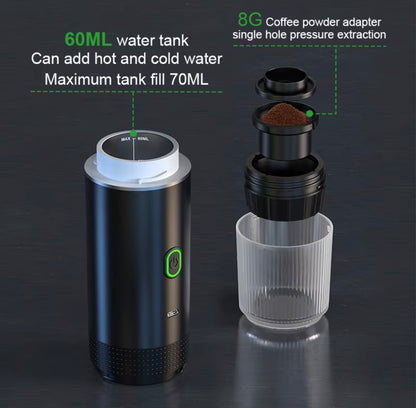 BrewBliss Portable Coffee Maker
