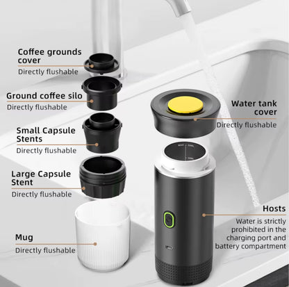 BrewBliss Portable Coffee Maker
